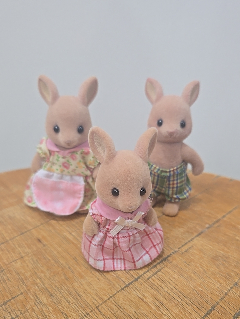 Sylvanian Families Calico Critters Kangaroo Dolls (Lot Of 3)